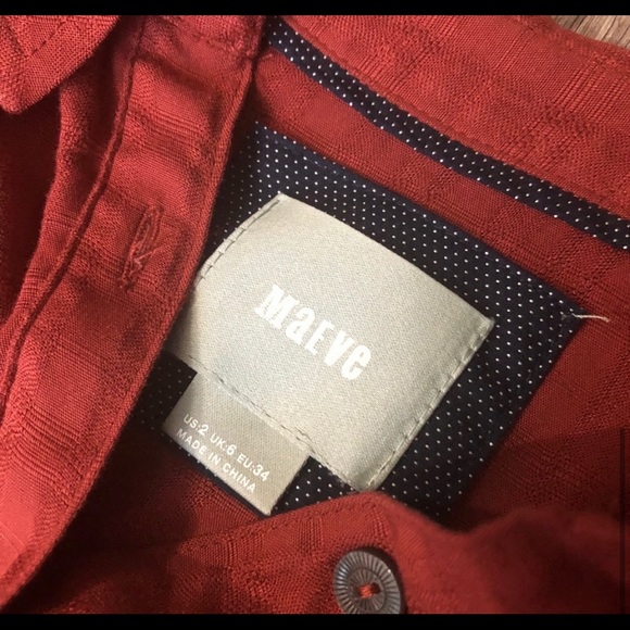 Anthropologie Maeve Bloomsbury Tie Dress Size 2 - Picture 5 of 10